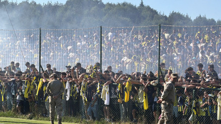 Fenerbahçe taraftarı, Topuk Yaylasına akın etti