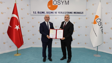 ÖSYM, Bilgi Güvenliği Sertifikasını yeniledi