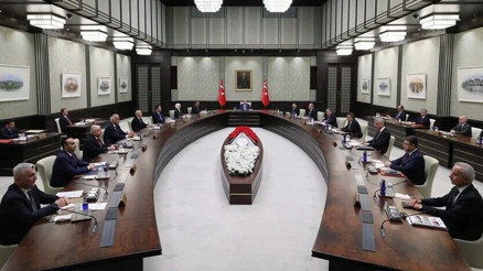 Cumhurbaşkanlığı Kabine Toplantısı sona erdi