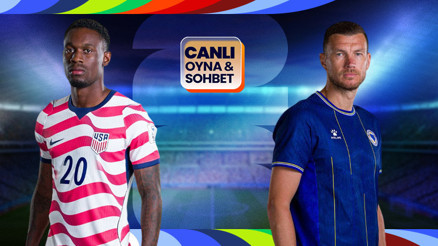 ABD ile Bosna Hersek karşılaşıyor Maçın heyecanı canlı sohbet ile Misli’de
