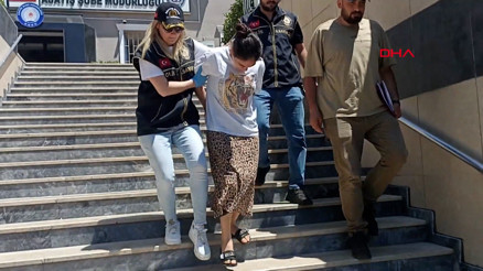 Kesinleşmiş hapis cezası hamileliği nedeniyle ertelenen firari yakalandı; 8inci çocuğuna hamile olduğu ortaya çıktı