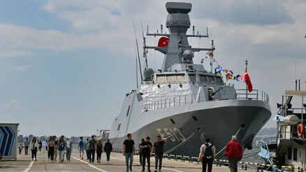 TCG Burgazada, Belçikada ziyaretçilerini ağırlayacak