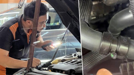 ‘Motoru tamir edilmesi gerekir denilen aracın sadece fan motoru arızalı çıktı