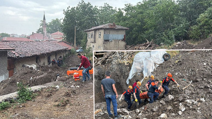Define kararken kazdıkları tünel çöktü: Bir kişi hayatını kaybetti