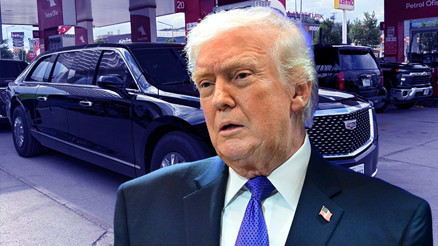 İşte Trumpın Türkiye programı Konvoyundaki araçlar Ankarada görüntülendi