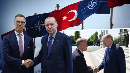 NATO Liderler Zirvesi: Cumhurbaşkanı Erdoğandan peş peşe kritik görüşme