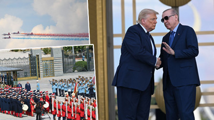 NATO zirvesi için hazırlıklar tamamlandı Trumpa yeniçeri ve mehter takımı eşliğinde karşılama | İşte zirveden görüntüler