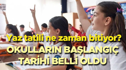 OKULLARDA YENİ DÖNEM DETAYLI TAKVİMİ 2026-2027 (MEB TATİL GÜNLERİ VE SÜRESİ) || Yaz tatili ne zaman bitiyor, kaç gün kaldı Okullar Eylülün kaçında açılacak İlk ders zili tarihi belli oldu OKULLARDA YENİ DÖNEM DETAYLI TAKVİMİ 2026-2027 (MEB TATİL GÜNLERİ VE SÜRESİ) || Yaz tatili ne zaman bitiyor, kaç gün kaldı Okullar Eylülün kaçında açılacak İlk ders zili tarihi belli oldu