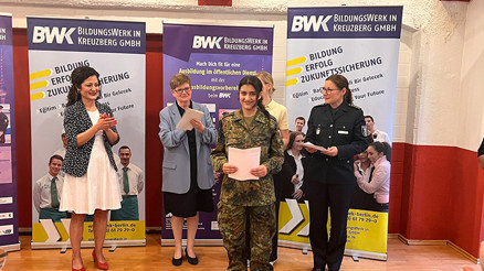 BWK’da kamu hizmetine hazırlık programını tamamlayanlara sertifika