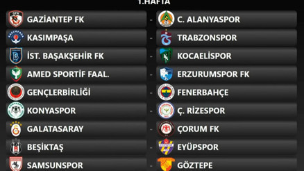 Süper Ligde hafta hafta 2026-2027 sezonu tam fikstürü (Beşiktaş-Fenerbahçe-Galatasaray-Trabzonspor fikstürü)