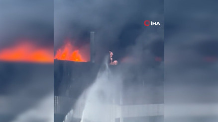 Çin’de ayakkabı fabrikasında yangın