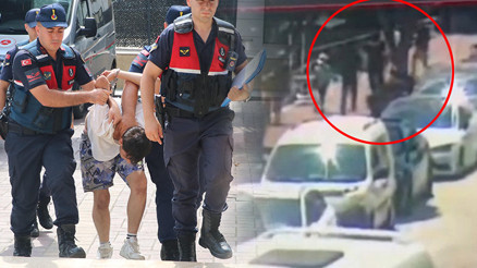 Alanyada bilgisayar oyunu sahnesi gibi olay İçinde çocuk olan aracı kaçırıp terör estirdi