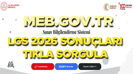 LGS 2026 SONUÇLARI MEB.GOV.TR ÖĞRENME VE SORGULAMA EKRANI SON DAKİKA (T.C No ile Tıkla - Hızlı öğren || Liselere Geçiş Sistemi LGS 2026 sonuçları MEB.GOV.TR ile erişime açıldı LGS sonucuna nereden bakılır, nasıl öğrenilir LGS sınav sonuçları görüntüleme linki