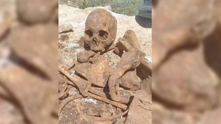 Ürperten görüntü… İnşaat kazısında ortaya çıktı