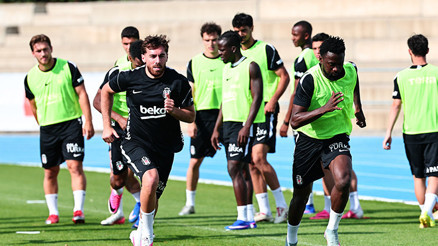 Beşiktaşta yeni sezon hazırlıkları sürüyor