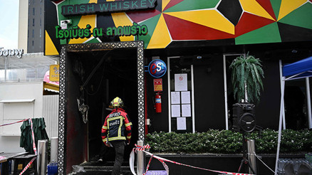 Taylanddaki bar yangınında can kaybı 30a yükseldi
