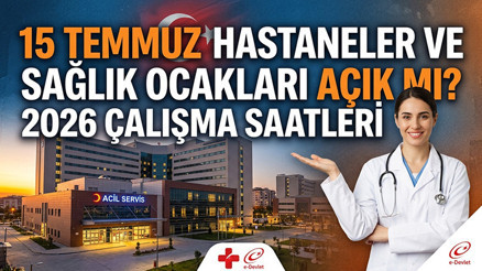 Bugün (15 Temmuz Çarşamba) Hastaneler ve Sağlık Ocakları Açık mı 2026 Bugün hastaneler ve poliklinikler kapalı mı, tatil mi 15 Temmuz Aile Hekimliği Çalışma Saatleri Bugün (15 Temmuz Çarşamba) Hastaneler ve Sağlık Ocakları Açık mı 2026 Bugün hastaneler ve poliklinikler kapalı mı, tatil mi 15 Temmuz Aile Hekimliği Çalışma Saatleri