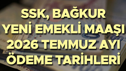 SSK BAĞKUR EMEKLİ MAAŞI 2026 TEMMUZ AYI ZAMLI ÖDEME TAKVİMİ (TAHSİS NUMARASINA GÖRE ÖDEME GÜNLERİ) || Bu ay emekli maaşları zamlı yatacak mı, ne kadar yatacak SSK, Bağkur, tarım, Emekli Sandığı aylıkları ne zaman, ayın kaçında yatıyor SGK 4A, 4B, 4C maaş ödeme tarihi...