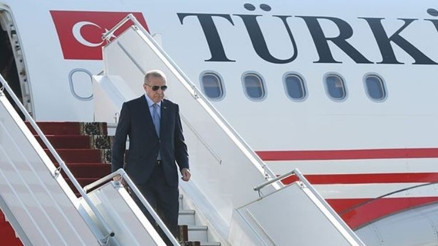 Cumhurbaşkanı Erdoğan, yurda döndü