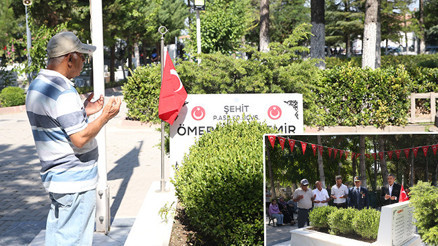15 Temmuz kahramanı şehit Ömer Halisdemirin kabrinde yoğunluk yaşanıyor: Böyle bir kahraman unutulmaz