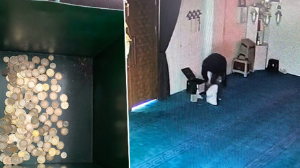 Camideki yardım kutusunu kırdı: 200 bin TLyi alıp kaçtı