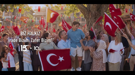 Halkbanktan 15 Temmuza Özel Reklam Filmi: İrade Bizim, Zafer Bizim