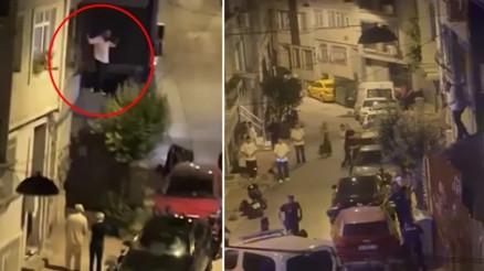 Eski sevgilisinin evine tırmandı; İhanet ettin diye bağırıp camı yumrukladı