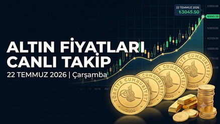 BUGÜN ALTIN FİYATLARI NE KADAR OLDU SON DAKİKA | Canlı ve anlık takip: 22 Temmuz 2026 Canlı Gram Altın, Çeyrek Altın ve Ons Altın Fiyatları (Kapalıçarşı)