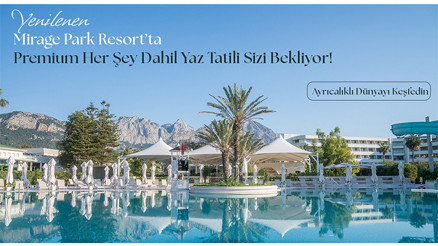 Mirage Park Resort: Eşsiz Plajı, Aquapark’ı ve Sınırsız Eğlencesiyle Tatilin Yeni Adresi