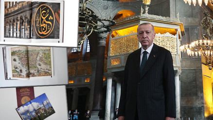 Kutlu fethin zafer nişanesi Ayasofyaya yaraşır özel bir eser: Fethin Mührü: Ayasofya-i Kebîr Câmi-i Şerîfi