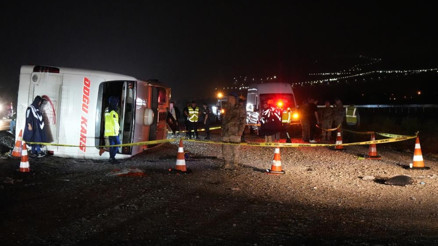 Otobüs kazasında yaralı sayısı 40a yükseldi