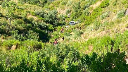 Antalyada korkunç kaza Uçuruma yuvarlanan otomobilde 5 kişi can verdi