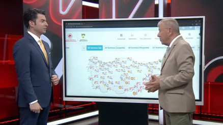 Arap Yarımadası üzerinden sıcak hava dalgası geliyor Hangi bölgeler etkilenecek Prof. Dr. Şenden canlı yayında açıklama