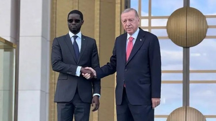 Cumhurbaşkanı Erdoğan, Senegal Cumhurbaşkanı Faye ile görüştü