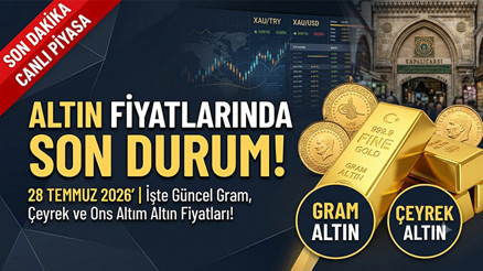 BUGÜN ALTIN FİYATLARI SON DAKİKA 28 TEMMUZ 2026 (ALIŞ-SATIŞ) CANLI TAKİP EKRANI: Bugün 1 Gram, Çeyrek, Yarım ve Ons Altın Kaç TL İşte Kapalıçarşıda güncel altın fiyatları son durum