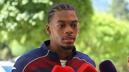 Trabzonsporun yeni transferi Rene Mitongo, Avusturya kampına katıldı
