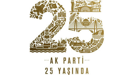 AK Parti’den 25’inci yıl logosu