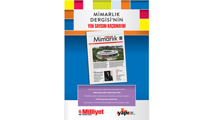 Milliyet Mimarlık Dergisi’nin 66. Sayısı Bu Pazar Bayilerde Milliyet Mimarlık Dergisi’nin 66. Sayısı Bu Pazar Bayilerde