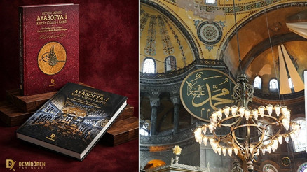 Ayasofyanın açılış yıl dönümünde yayınlanan Fethin Mührü eserine yoğun ilgi