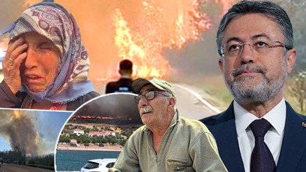 Alevlerle mücadele sürüyor Bakan Yumaklı orman yangınlarındaki son durumu açıkladı: 213 yangın kontrol altına alındı... 10 il için kritik uyarı