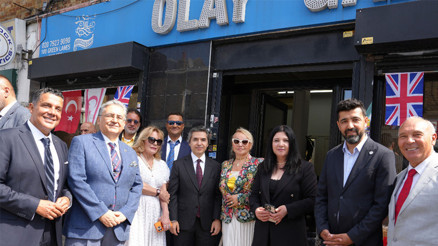 Londra’da Türkçe konuşan toplumun sesi Olay Gazetesi’nden anlamlı buluşma