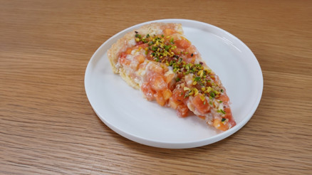 Glutensiz şeftalili tart