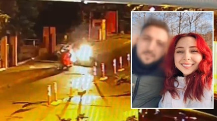 Şişlide 26 yaşındaki Nilda Müge’nin öldürüldüğü silahlı saldırı kamerada