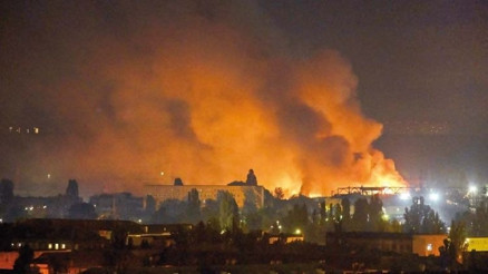 Rusya 27 füze attı… Birini bile vuramadılar… Kiev semaları korumasız kaldı