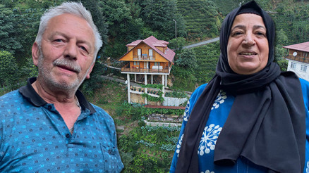 Düz arazi bulamadı: Villayı 8 metre yüksekliğe kondurdu Havalı ve güzel bir evimiz oldu