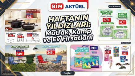 YENİ HAFTA BİM AKTÜEL 11-12-14 Ağustos 2026 kataloğu || Bimde bu hafta ürünleri neler Bim afişi Vücut Analiz Baskülü, Led Aydınlatmalı Tavan Vantilatörü, Tuşlu Telefon Getiriyor