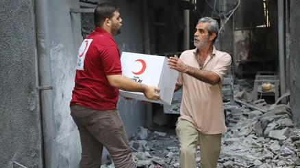 Türk Kızılaydan Gazzeye temiz su desteği