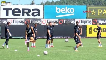 Beşiktaş, Hradec Kralove maçının hazırlıklarını tamamladı