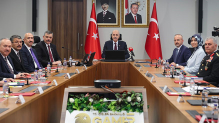 İçişleri Bakanlığında güvenlik toplantısı