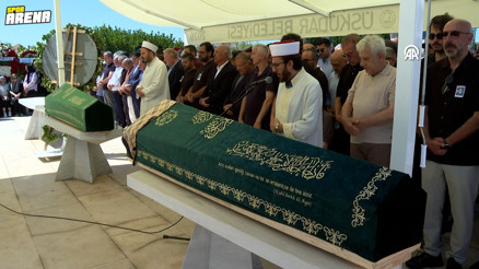 Abdullah Avcının vefat eden annesi son yolculuğuna uğurlandı